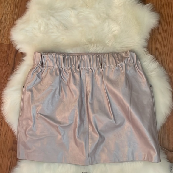 Zara NWOT pleather skirt - Picture 6 of 6